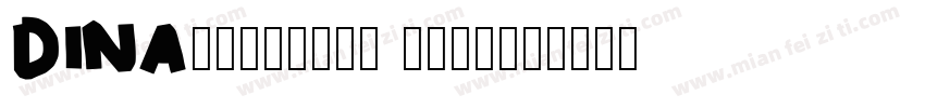 DINAlterante bold字体转换